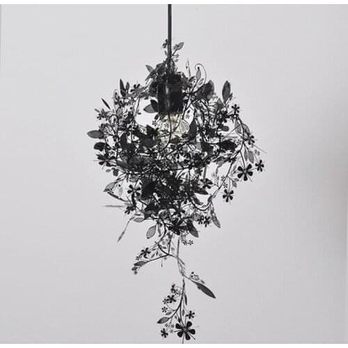 Artecnica Garland Light pendant lamps modern design Laser cutting carved flowers Stainless steel pendant lights for restaurants