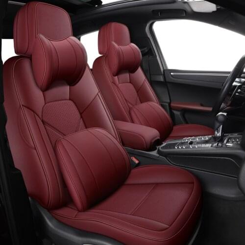 Black leather car seat cover For suzuki samurai liana jimny swift sx4 celerio baleno grand vitara 2008 ignis accessories