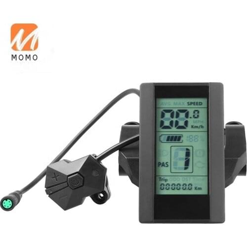 Electric bicycle display accessories 800S black and white LCD display for mid motor conversion ebike kit