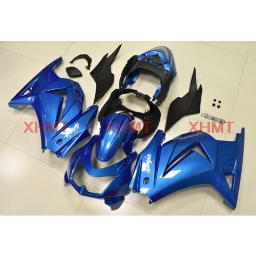 For Ninja 250R 2008 - 2014 Fairing Kits EX250 2009 Fairings EX 250 2014 Blue Bodywork