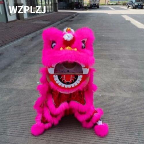 WZPLZJ Lion Dance Costume Suit 5-9 Age kid Children Play Toy Party Performance Sport Outdoor Parade Parad Stage Mascot China