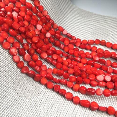 Small beads 9-10mm high quality natural coral beads loose beads isolation beads DIY bracelet necklace jewelry making