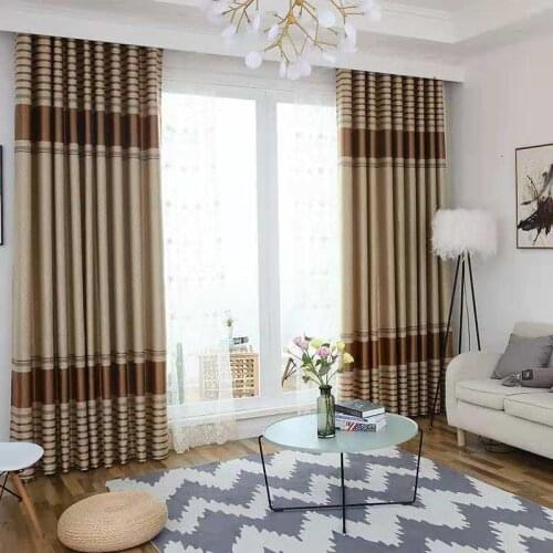 Fashion Simple Modern Style Living Room Bedroom Blackout Curtains