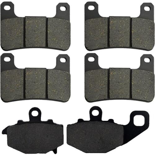 Motorcycle Front + Rear Brake Pads Disks for Kawasaki Z1000 Z 1000 (ZR 1000 D) (10-14) ZR1000 D ZR1000D LT379-379-192