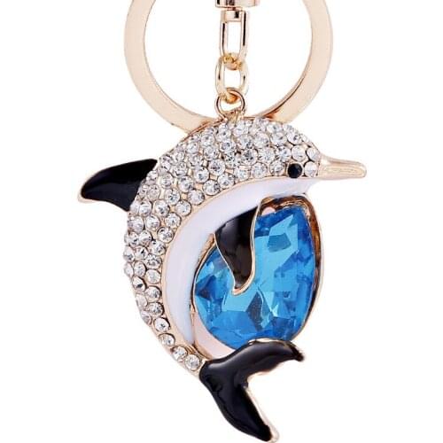New alloy keychain cartoon animal jewelry pendant decoration
