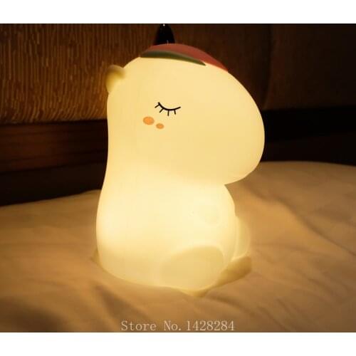 Xiaomi Dudu Monster Silicone Lamp USB Charging Childrens Bedroom Bedside Colorful Night Light LED Ambient Light Pat Light Gift