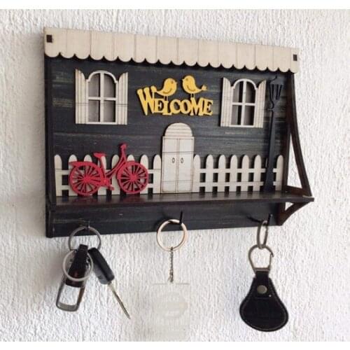 Modern Practical Decor Welcome Keychain Tumbled design product