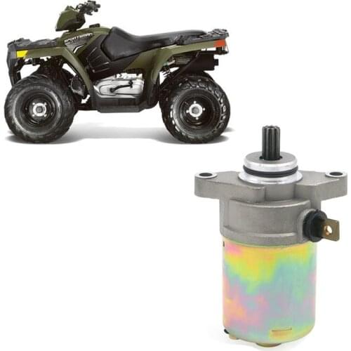 ATV Starter Motor For Polaris Scrambler Sportsman 90 2001 - 2006 Sportsman 90cc 89cc #0450533 0451692