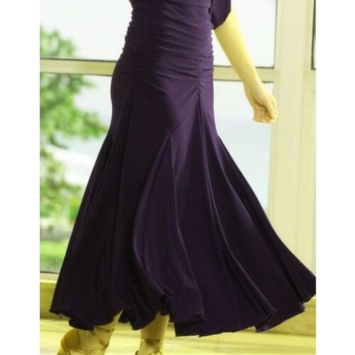 Exotic dance ballroom dance modern dance hip Hip wrinkle conventional practice skirt modern dance skirt L003B