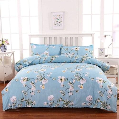 1 pcs 100% Polyester Adult Couple Girl Printed Mattress Cover Sheet with Elastic Sheet Duvet Cover (pillowcase not included)