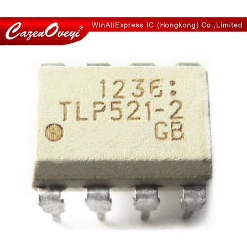 10pcs/lot TLP521 TLP521-2 DIP-8 SOP-8 In Stock