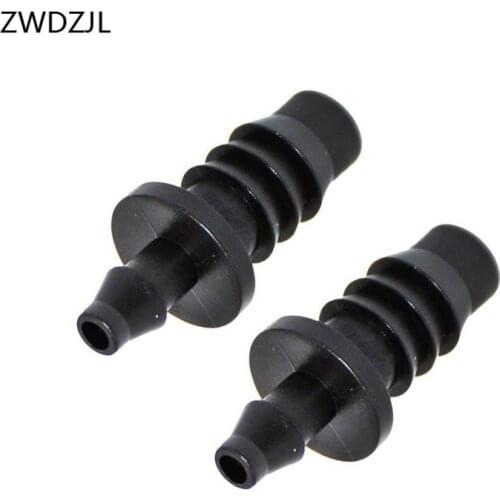 Irrigation Connector 3/8" to 1/4" reducing barb Connector Garden hose 4/7mm to the 8/11mm 2 way straight barb hose repair 10pcs