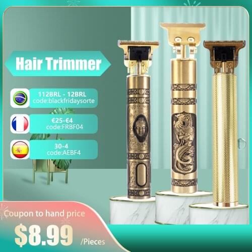 2020 USB Rechargeable Hair Clipper Electric Tondeuse Cheveux Cordless Shaver Barber Trimmer for men Hair Cutting Machine for Men