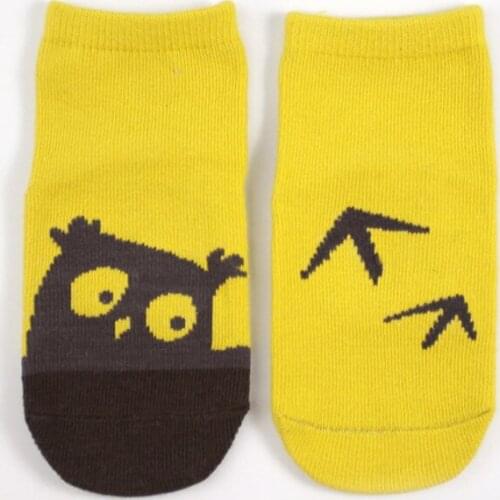 3Pair Baby Boys Girls Socks Suitable For 0-3Year Children Kids Socks 100% Cotton Cute Animal Design Infant Newborn Socks