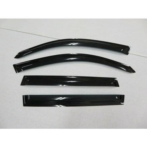 Fit For Honda CRV CR-V 2018-2019 High quality Black Acrylic Window Visor Vent Sun Shade Rain Guard Door Visor 4pcs
