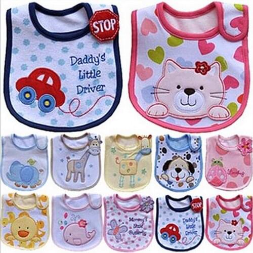 Baby Bib Clothing Towel Children Waterproof Bibs Kids Apron Saliva Towel Carters