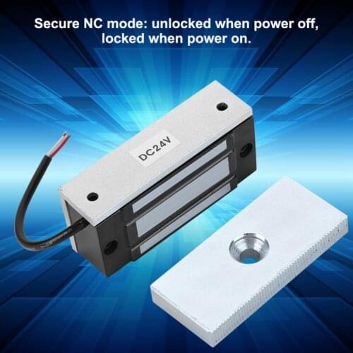 DC12V 60KG Mini Electromagnetic Lock fail safe Electronic Magnetic Door Lock Power on Locker cerradura for Door Entry Access
