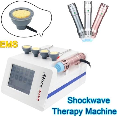 EMS Shockwave Therapy Machine For ED Treatment Physiotherapy Relax Muscle Extracorporeal Health Care Equipment Pain Shock Wave
