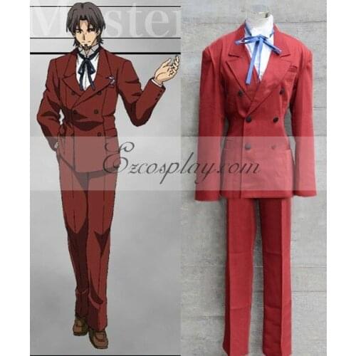 Fate Zero Master Tokiomi Tohsaka Cosplay Costume E001