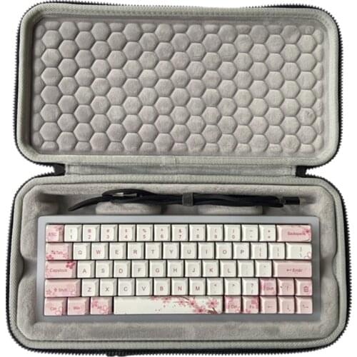 Fashion Hard Shell Case for GD64 PRO Customized Keyboard Storage Bag Protective Cover Box Shockproof Pressure-resistant