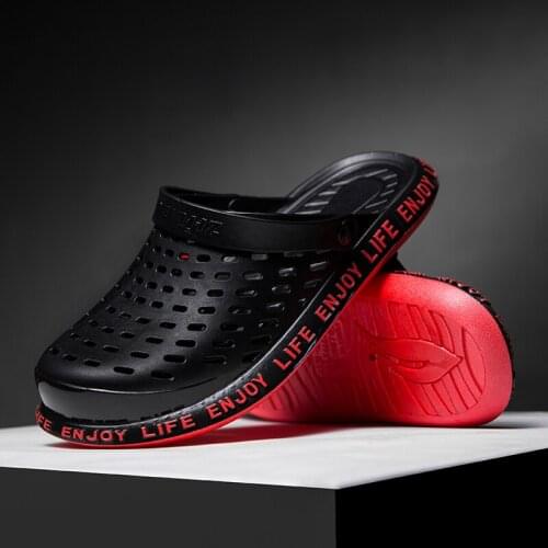 2020 New Men Sandals Summer Flip Flops Slippers Men Outdoor Beach Casual Shoes Cheap Male Sandals Water Shoes Sandalia Masculina