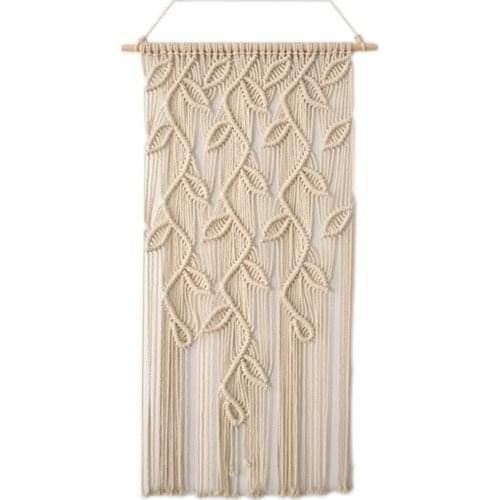 Handmade Macrame Wall Hanging Tapestry Macrame Curtain