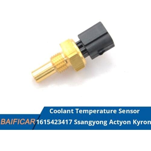 Baificar Brand New Genuine Coolant Temperature Sensor OEM 1615423417 For Ssangyong Actyon Kyron Rexton