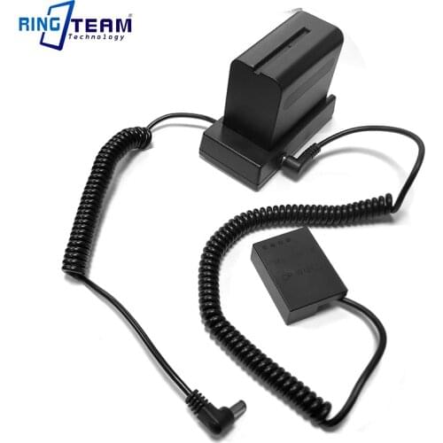 7.2V / 12V NPF Battery Plate with Coiled DC Cable + W126 for Fuji Camera X-A1 A2 E1 E2 Pro1 T1 T10 T20 T30 HS30 HS33 HS35 HS50