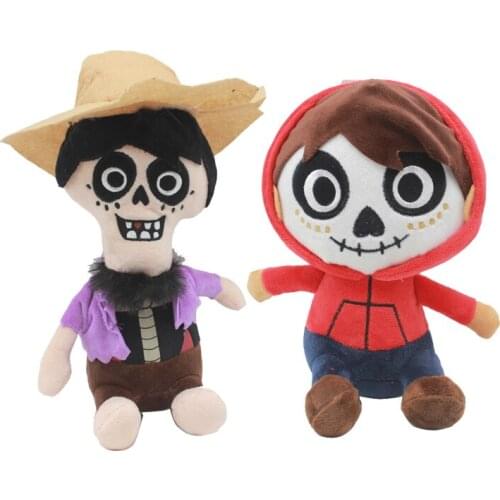 Plush Toy Cute Cartoon Movie Coco Stuffed Soft Toy Miguel Hector Dante Dog Dolls Gift For Kids