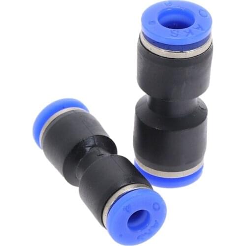 Pneumatic Fitting PU PUG Series 6mm 8mm to 10mm 12mm Tube Connector Air Water Pipe Push In Hose Quick Couping