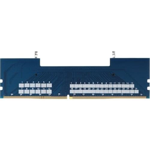 Professional Laptop DDR4 SO-DIMM to Desktop DIMM Memory RAM Connector Adapter Desktop PC Memory Cards Converter Adaptor