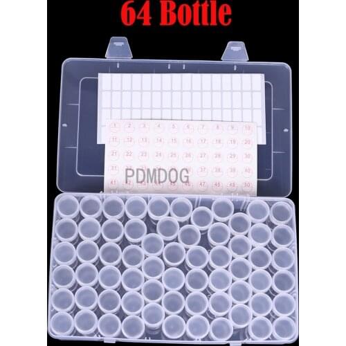 New Sale 60/64/28 Bottle Removable Diamond Painting Accessories Diamond Embroidery Box Mosaic Kit Household Storage Box