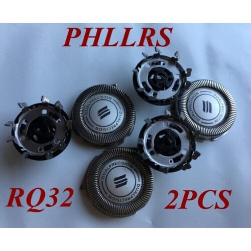 2Pcs RQ32 razor blade replace Head for PHILIPS Shaver RQ11 RQ12 RQ10 RQ1170 RQ1175CC RQ1185CC RQ1195CC YS1106 YS1108 RQ1050