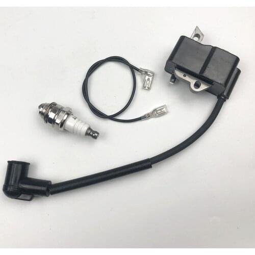 3 PCS/SET Chainsaw Ignition Coil Spark Plug Fit For STIHL FS75 FS80 FS85 FC85 KM85 HT70 HL75 HL75K 4137 400 1350 Trimmer