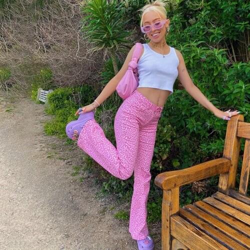 TUOLUNIU Women's Flared Jeans