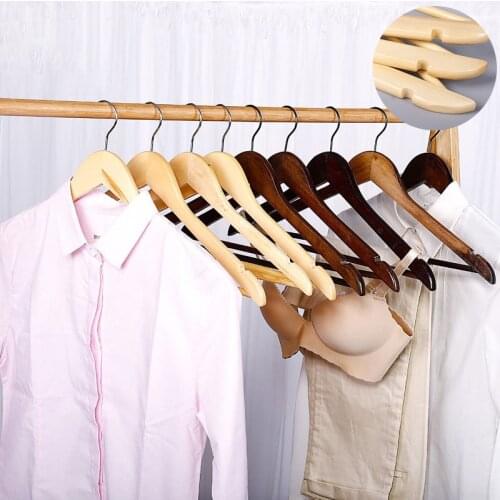Hanger Hangers For Clothes Cothes Hanger Adult Hanger Clothing Store Retro Clothing Support Hotel Anti-Skid Hanger