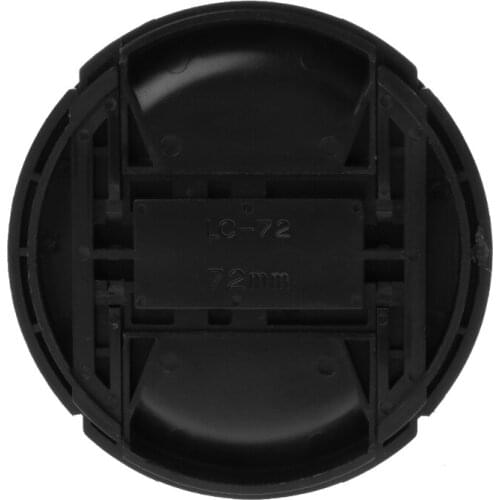 R58A 72mm Center Pinch Snap-on Cover Lens Protctor Case for canon / Camera