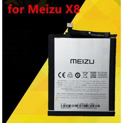 100% Original 3300mAh BA852 Battery For Meizu X8 Mobile Phone Latest Production High Quality Battery+Tracking Number