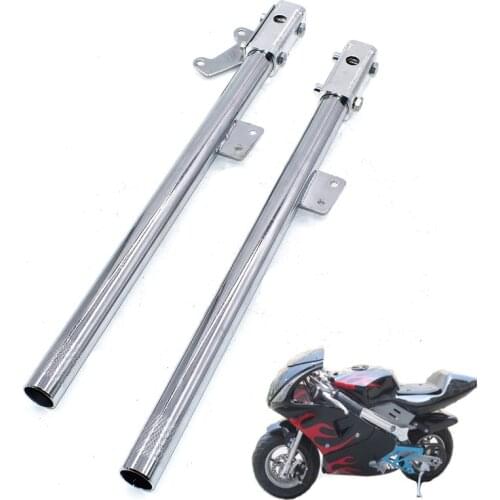 Motorcycle Front Forks Shock Shocks Suspension Fork Front Assy Assembly For Super Dirt Mini Bike 47cc 49cc 2 Stroke