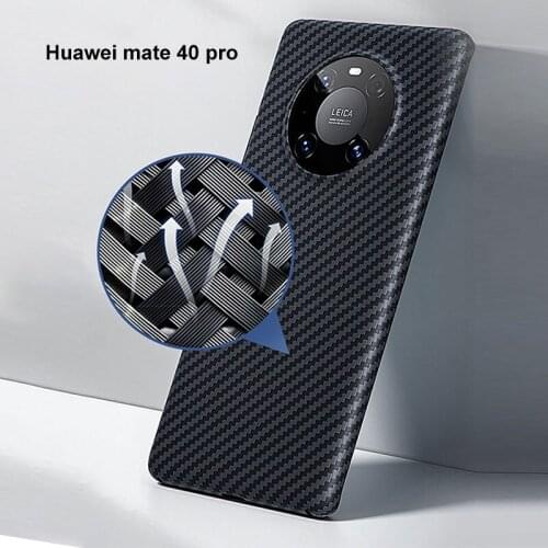 Phone Case Huawei Mate 30pro 40pro+ 20x 30Rs 40Rs Porsche Carbon Fiber Case Mobile Aramid Fiber Phone Case