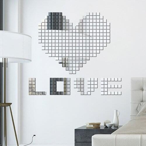 DECDEAL Acrylic Wall Stickers