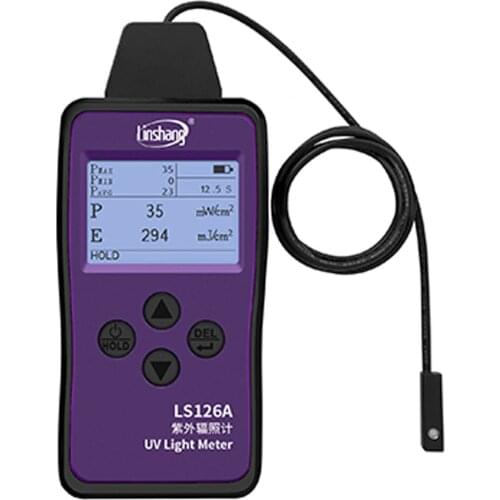 LS126A UV photometer UV irradiator, UV LED light source of ultra-small probe sensor curing machine