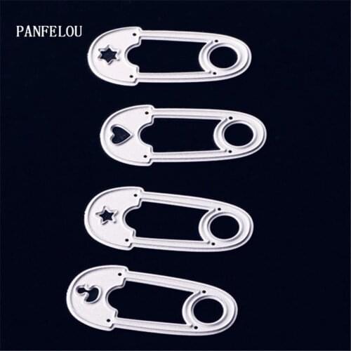 PANFELOU pins Metal craft paper die cutting dies for Scrapbooking/DIY Hand account Easter wedding Halloween cards