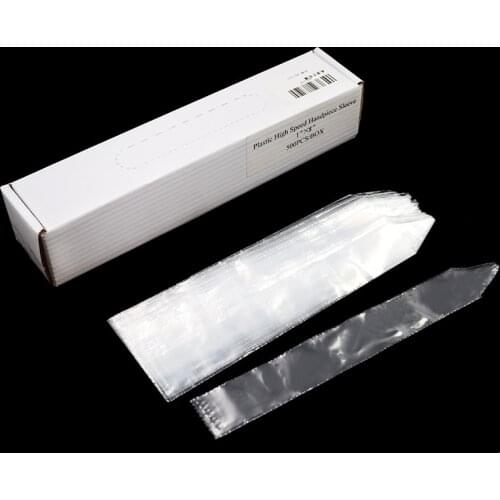 500Pcs/Box Disposable Dental Handle Handpiece Sleeve Plastic Protective Film for High Speed Handpiece Dentist Material