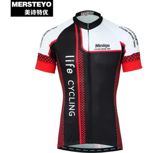 Mersteyo Pro Racing Bike Cycling Jersey Summer Cycling Clothing Breathable Mountain Bike Clothes Quick Dry Bicycle Sportswea