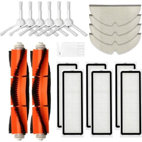 Mop Cloths Hepa Filters Roller Side Brushes for Xiaomi Dreame F9 Robot Vacuum Cleaner Replacement Cleaning Brushes Accessories
