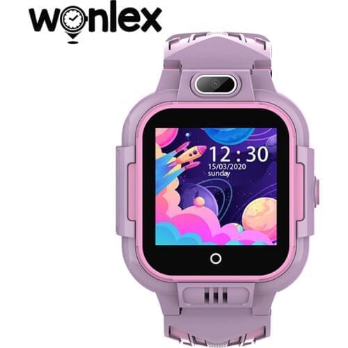 Wonlex KT16 Smart-Watches Anti-lost GPS-Tracker SOS-Monitor 4G Kids IP67 Waterproof Telephone Baby Video Call Watch Camera Clock