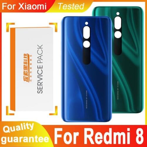 High quality Back Housing Replacement for Xiaomi Redmi 8 Back Cover Battery with Housing+side keys for Xiaomi Redmi 8 Rear cover