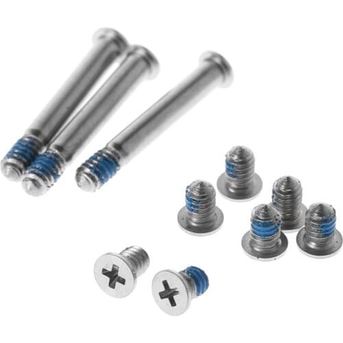 100% Brand New and High Quality For Apple MacBook pro 13" 15" 17" Back Cover Screw Laptop Computer Repair Parts