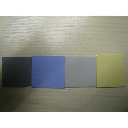 5PCS 3mm*25mm*25mm High Thermal Conductive Silicone Pad for Notebook CPU Chips VGA Card Cooling 2.6W/mk LED/Components Cooling